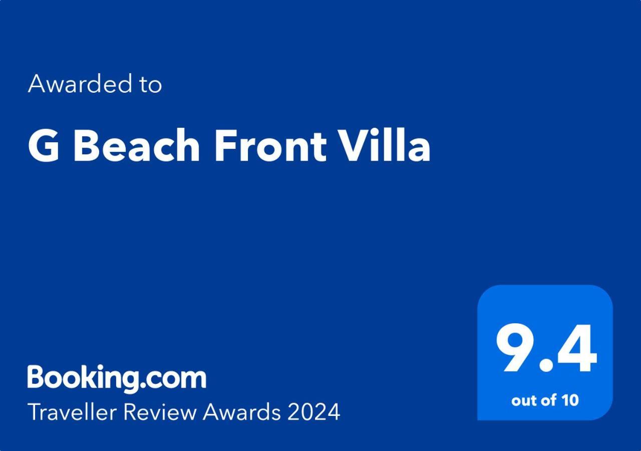 G Beach Front Villa Batu Feringgi Ngoại thất bức ảnh